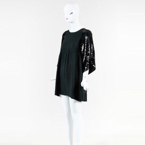 See By CHLOÉ Black Sequin Dress